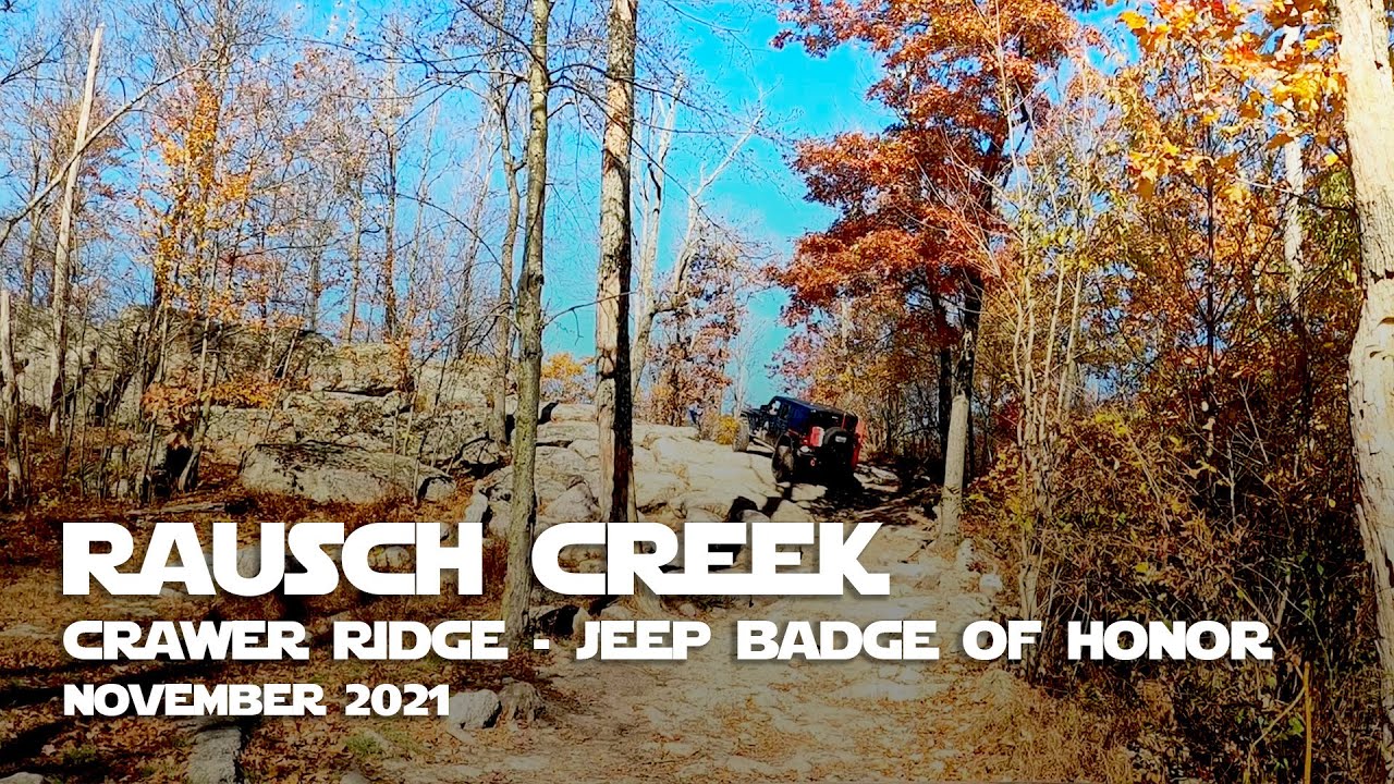 Rausch Creek Crawler Ridge - Jeep Badge of Honor - November 2021