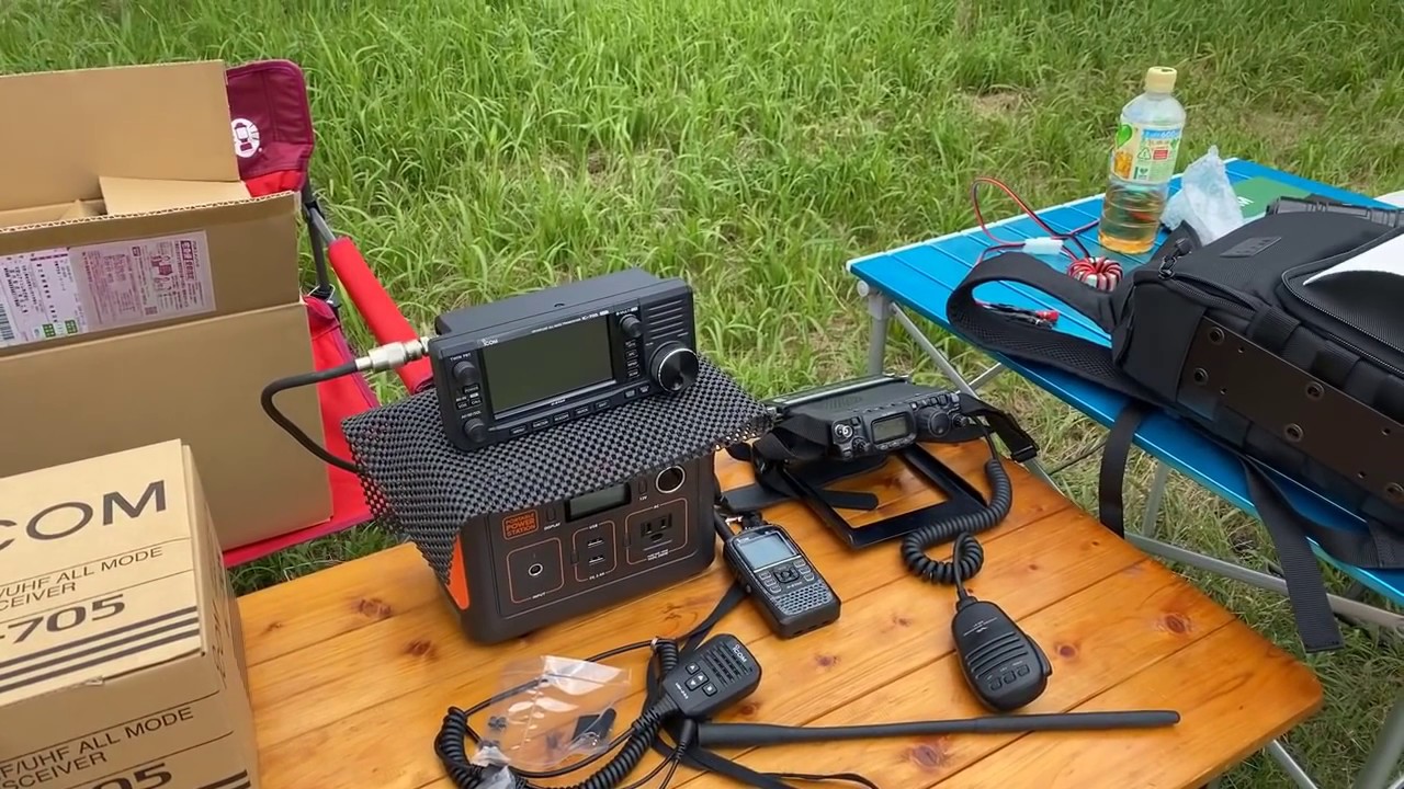 アマチュア無線機　ICOM IC-705 インプレ ライブ