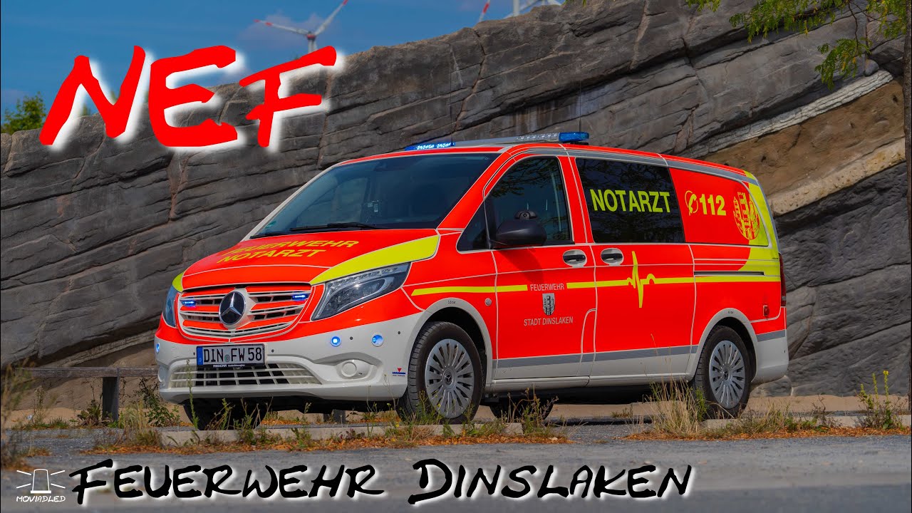 Feuerwehr Dinslaken NEF Notarzteinsatzfahrzeug // REDCAR // Standby W3