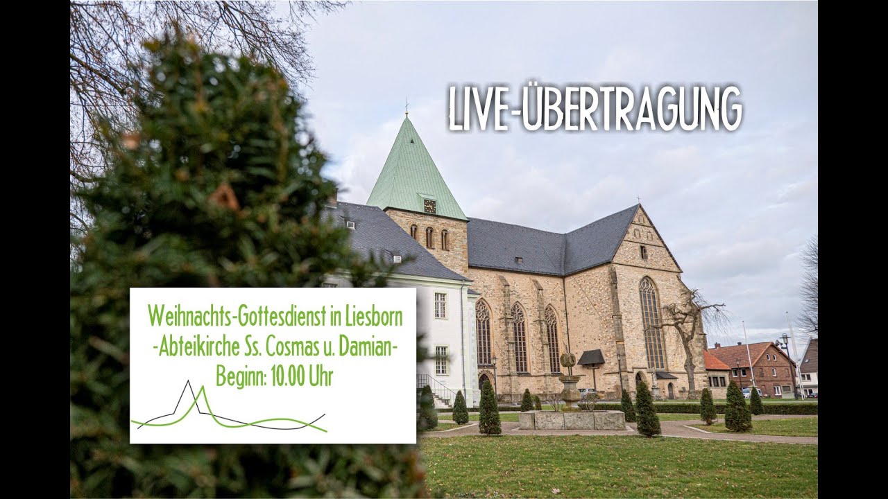 Weihnachtsgottesdienst aus der Abteikirche Liesborn