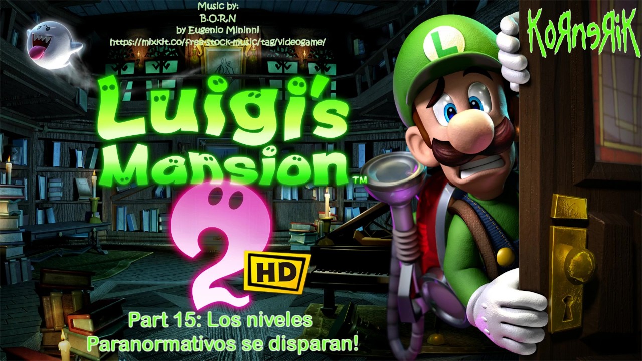 Luigi´s Mansion II Episodio 15: Los Niveles Paranormativos se disparan!