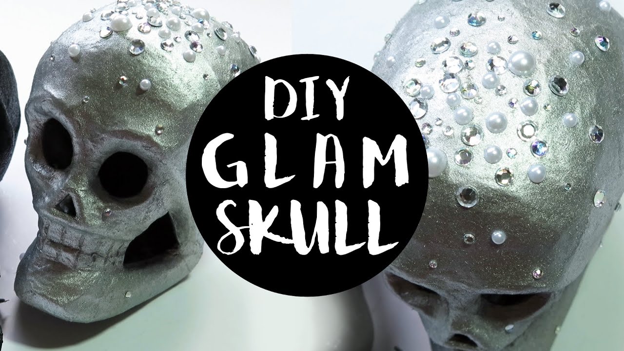 Easy DIY Skull Decor | Glam Style