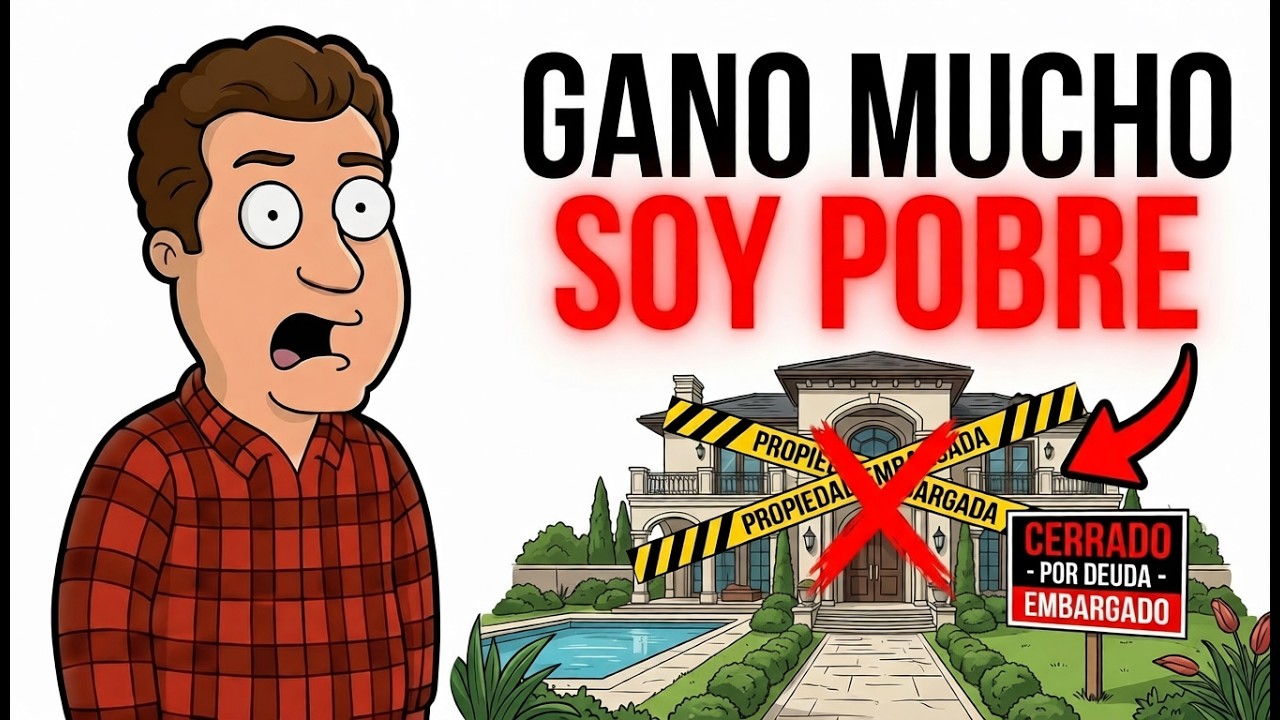 Gano mucho pero soy POBRE: La trampa que te quita tu casa