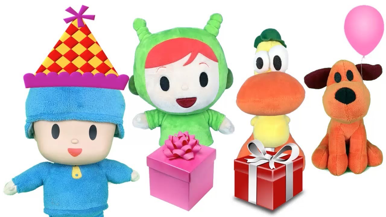 Pocoyo y Nina español gran fiesta de cumpleaños con regalos y juguetes sorpresas.Nuevos capitulos