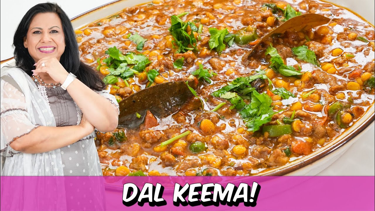 Delicious Keemay Wali Dal Dhaba Style Mutton Daal Keema Recipe in Urdu Hindi - RKK