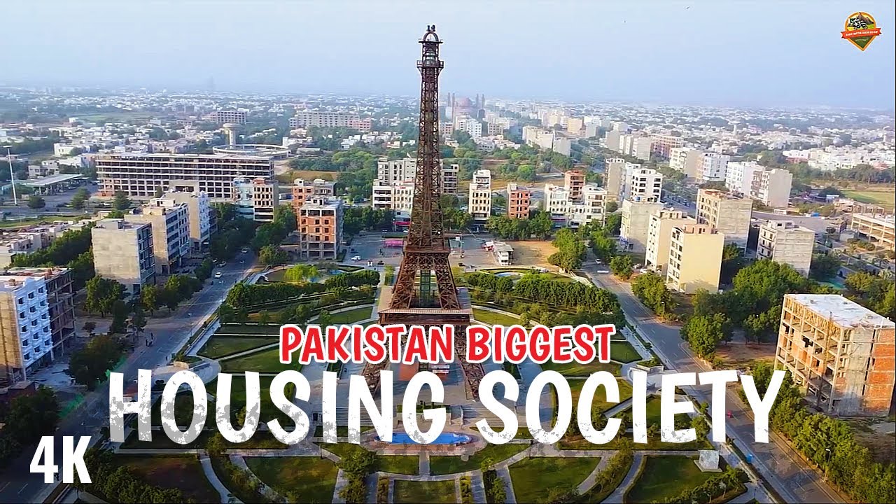 Bahria Town Lahore Drone View | Pakistan Biggest Housing Society 😍