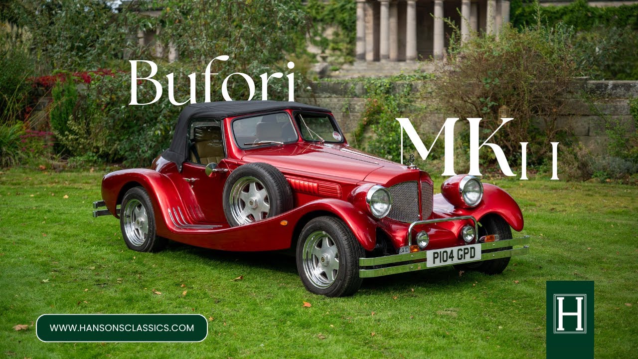 1996 Bufori MKII Roadster in Candy Apple Red &ndash; A True Classic!