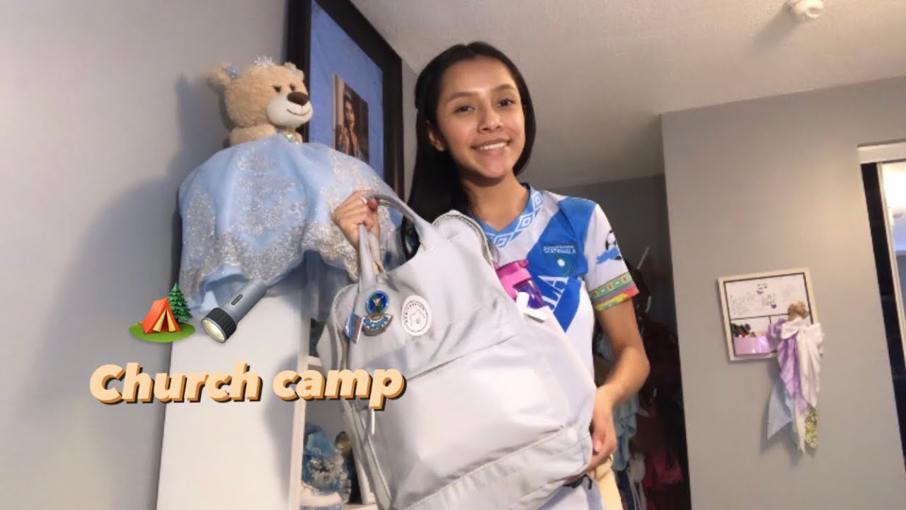 Pack with me for church camp! ⛺