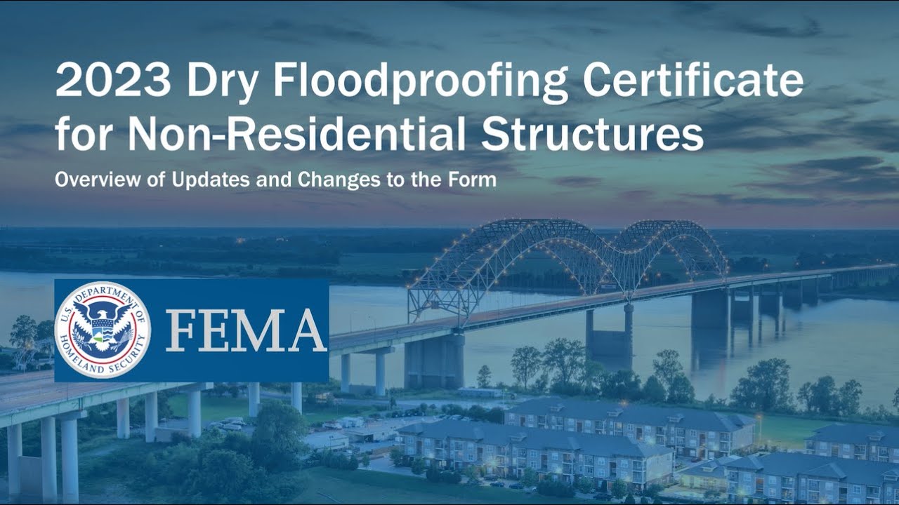 Overview of Changes to the Floodproofing Certificate 2023