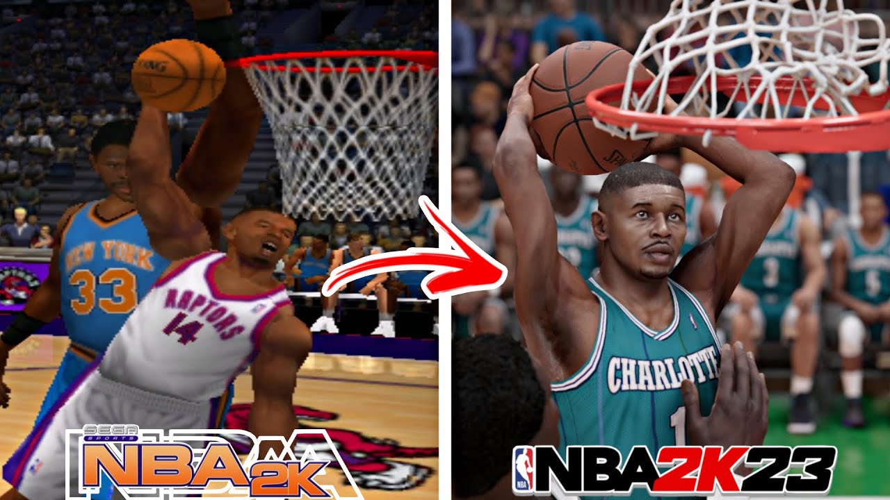 ДАНКИНГ с ХУДШИМ данкером в каждой игре NBA 2K