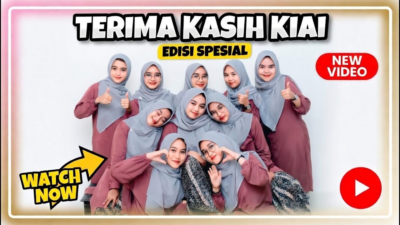 LAGU SANTRI | TERIMA KASIH KIAI