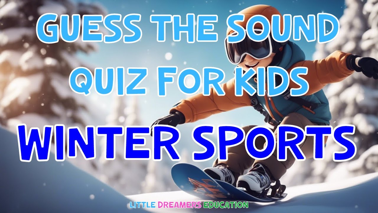 Guess The Winter Sports Sound For Kids | 4K