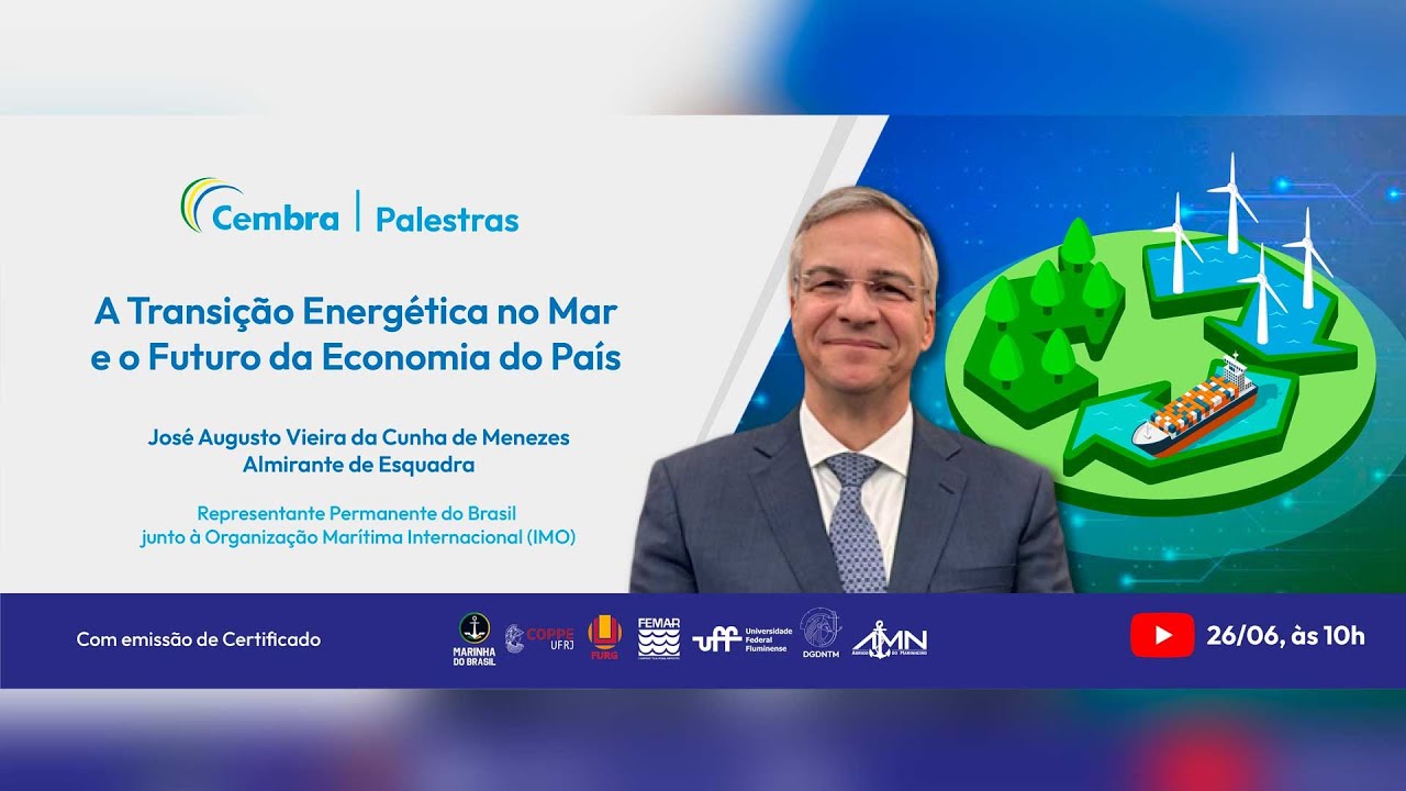 Palestra - Transição Energética no Mar e o Futuro da Economia do País