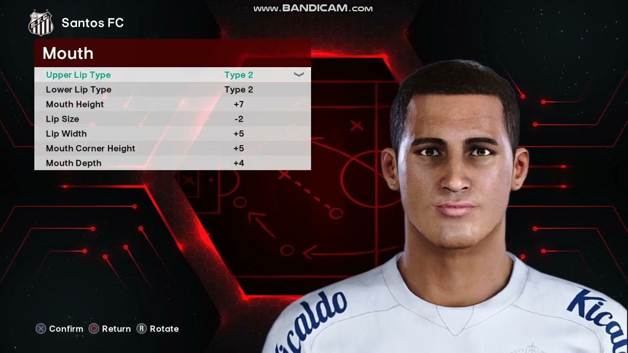 PES 2021 How to create Enzo Monteiro 🇧🇴 Santos FC U20