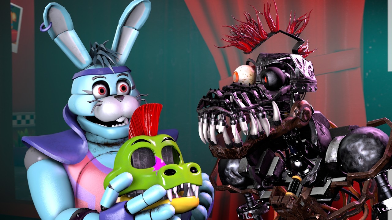 Glamrock Bonnie Fixes Monty Gator (FNAF SFM)