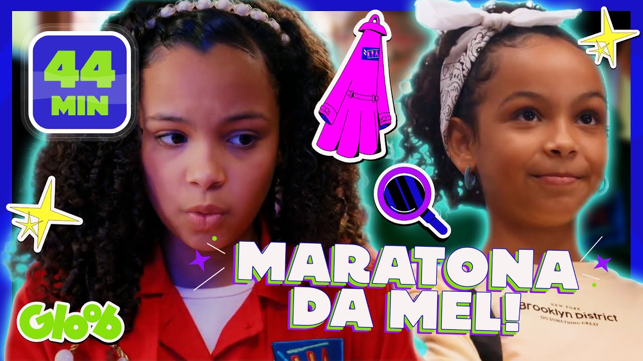 MARATONA ESPETACULOSA DA DETETIVE MEL! 🔎 ❤️ | MARATONA INVESTIGATIVA | D.P.A. | Mundo Gloob