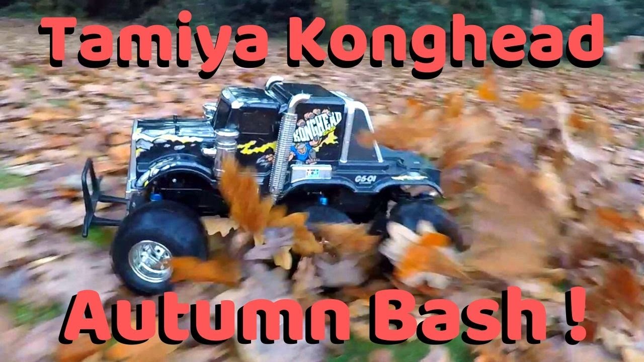 Brushless 4000kv Tamiya Konghead Autumn Bash Fun !