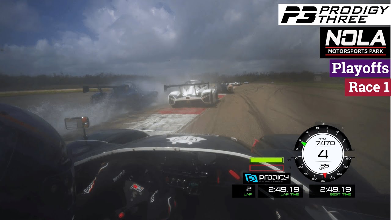 Racing Prodigy P3 Playoffs NOLA Onboard - Race 1 (P6)