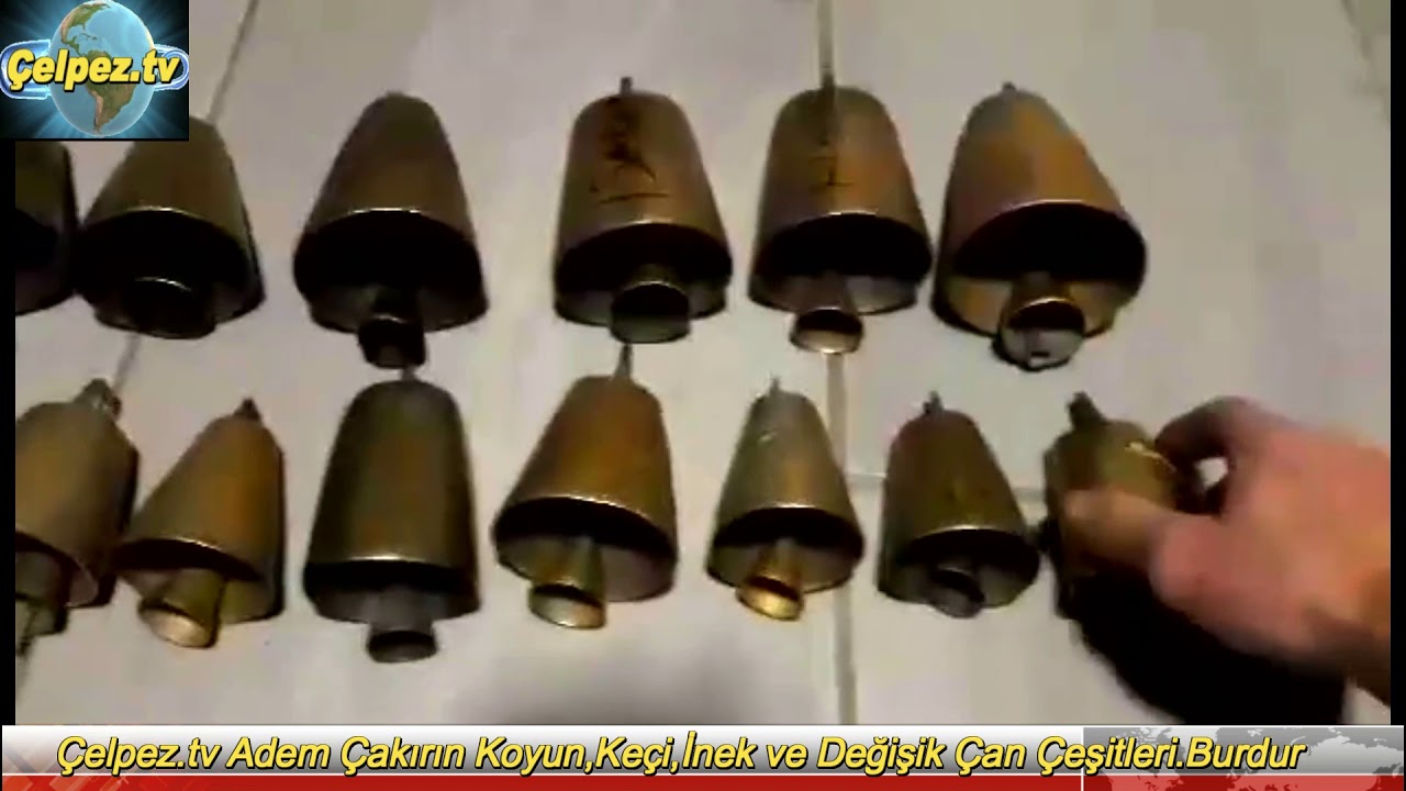 Çelpez.tv:Adem Çakır'ın Koyun,Keçi Ve İnek Çan Çeşitleri.Bucak Burdur