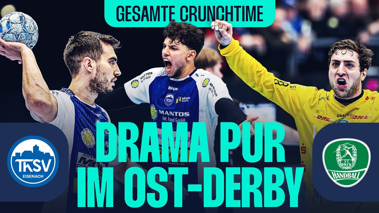 Absoluter KRIMI im Eisenacher Kessel I Die gesamte Crunchtime @ThSV Eisenach vs. @SC DHfK Leipzig - Handball
