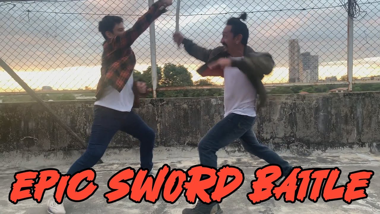 Sword Battle | Heath Jornales vs MRJ