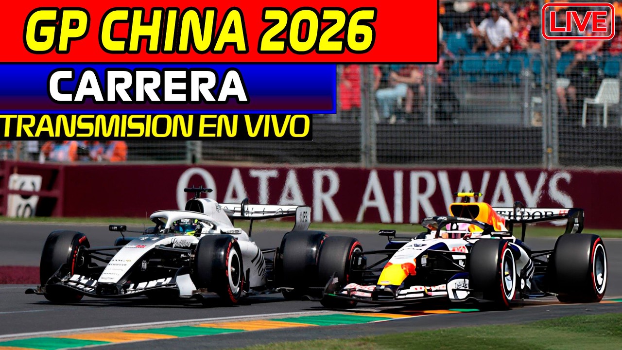 🔴GP CHINA 2026 (CARRERA)!! REACCIONANDO en VIVO! CHECO y BOTTAS CADILLAC F1 2026 CARRERA