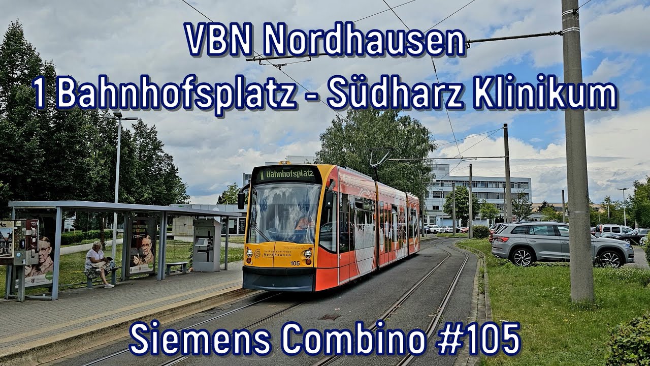 VBN Nordhausen - Linie 1, Siemens Combino #105