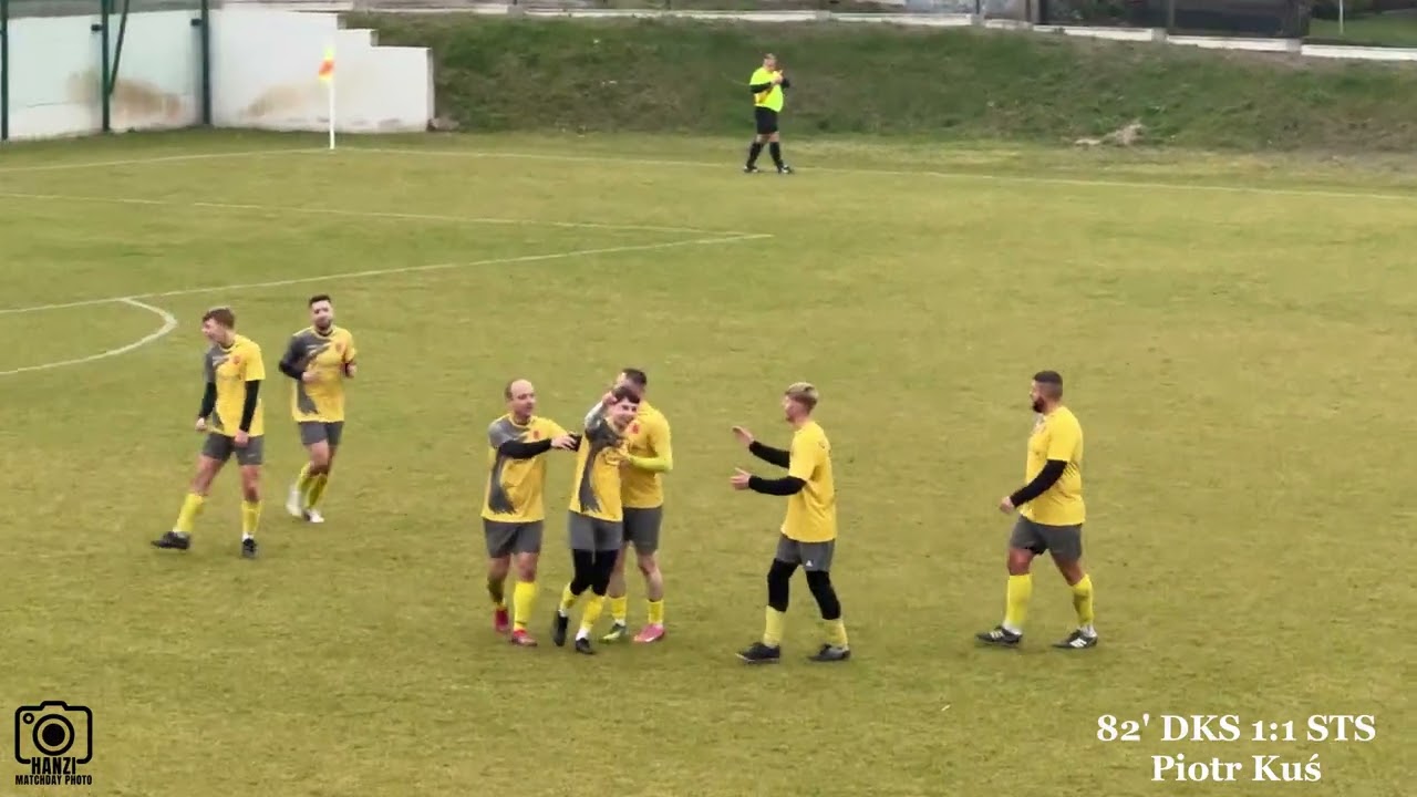BRAMKI: DKS CZARNI KOZŁOWA G&Oacute;RA 3:1 KS STS CZARNI SUCHA G&Oacute;RA (15.11.2025)