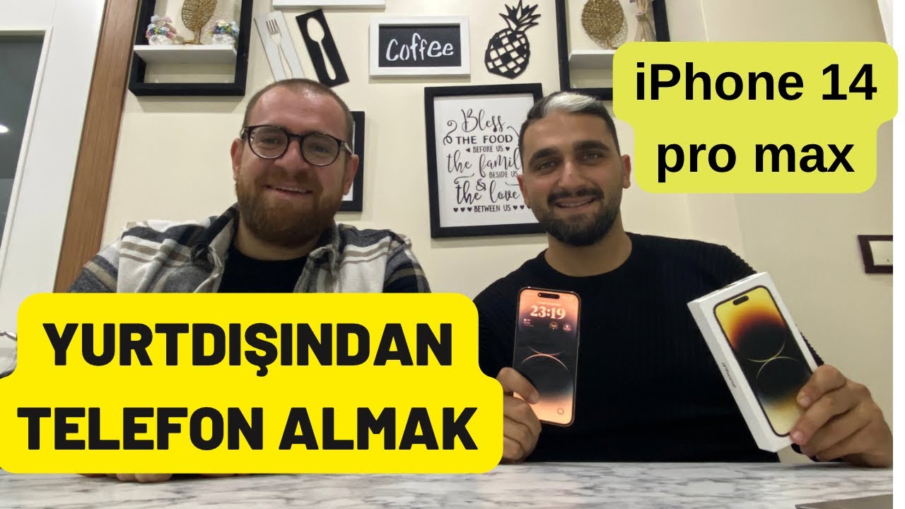 Yurtdışından telefon almak. iPhone 14 pro max