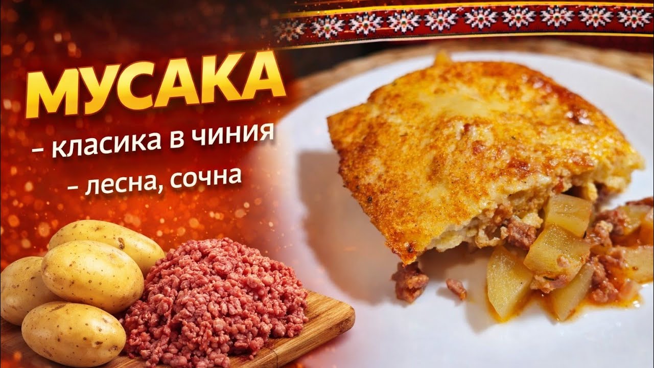 МУСАКА - класика в чиния - лесна, сочна и БЕЗ провал! | Musaka– A Classic on Your Plate 🥔