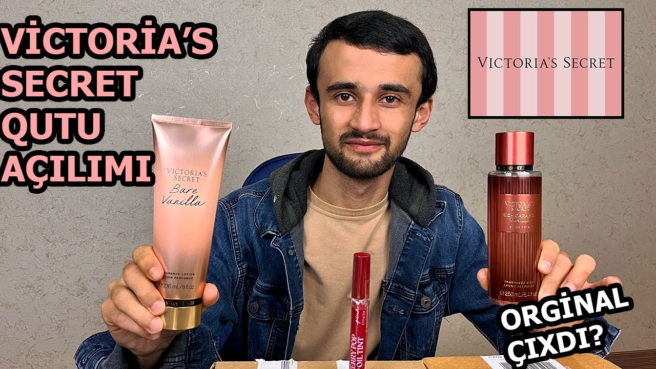 VİCTORİA's SECRET QUTUSUNU AÇDIM– Gözəlliklərlə Dolu Sürprizlər! 💌✨😍