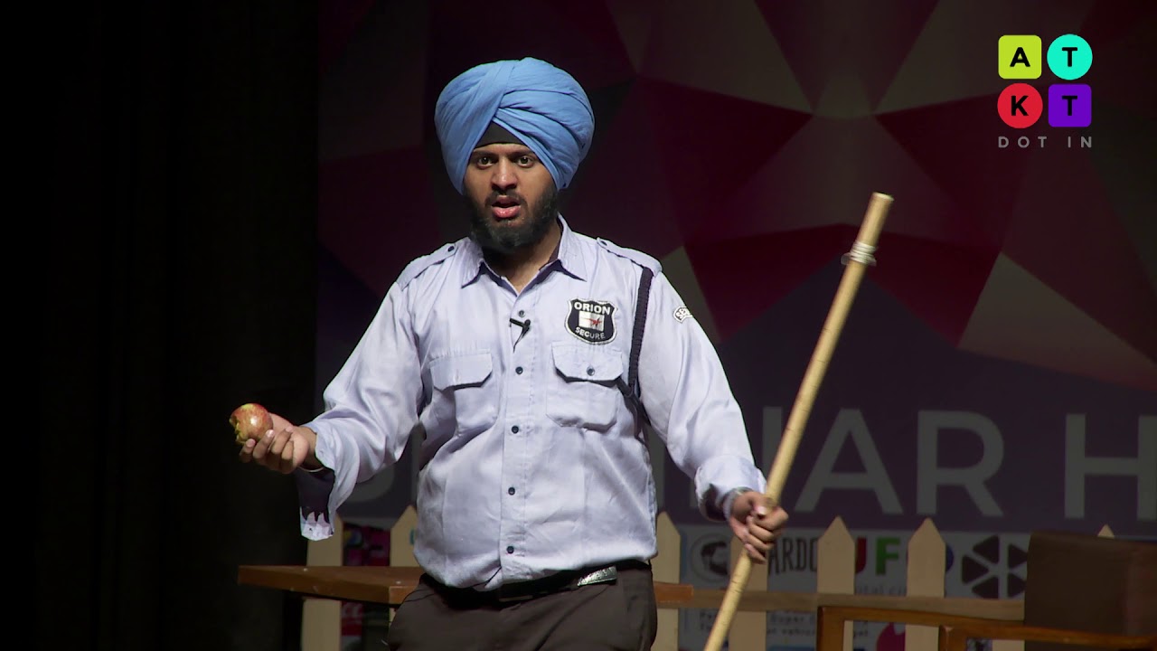 Security Guard | Mono Act by IIT Delhi Student | Rendezvous 2019
