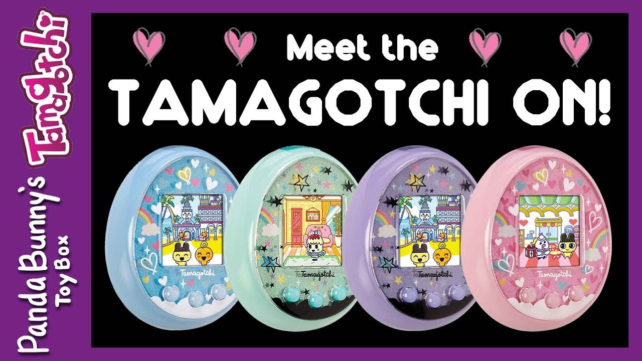 An ENGLISH Color Tamagotchi?! Meet the Tamagotchi On! | PandaBunny