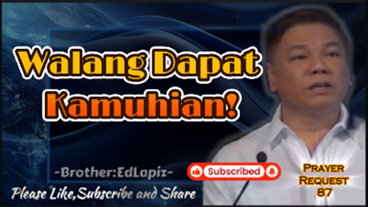 WALANG DAPAT KAMUHIAN.