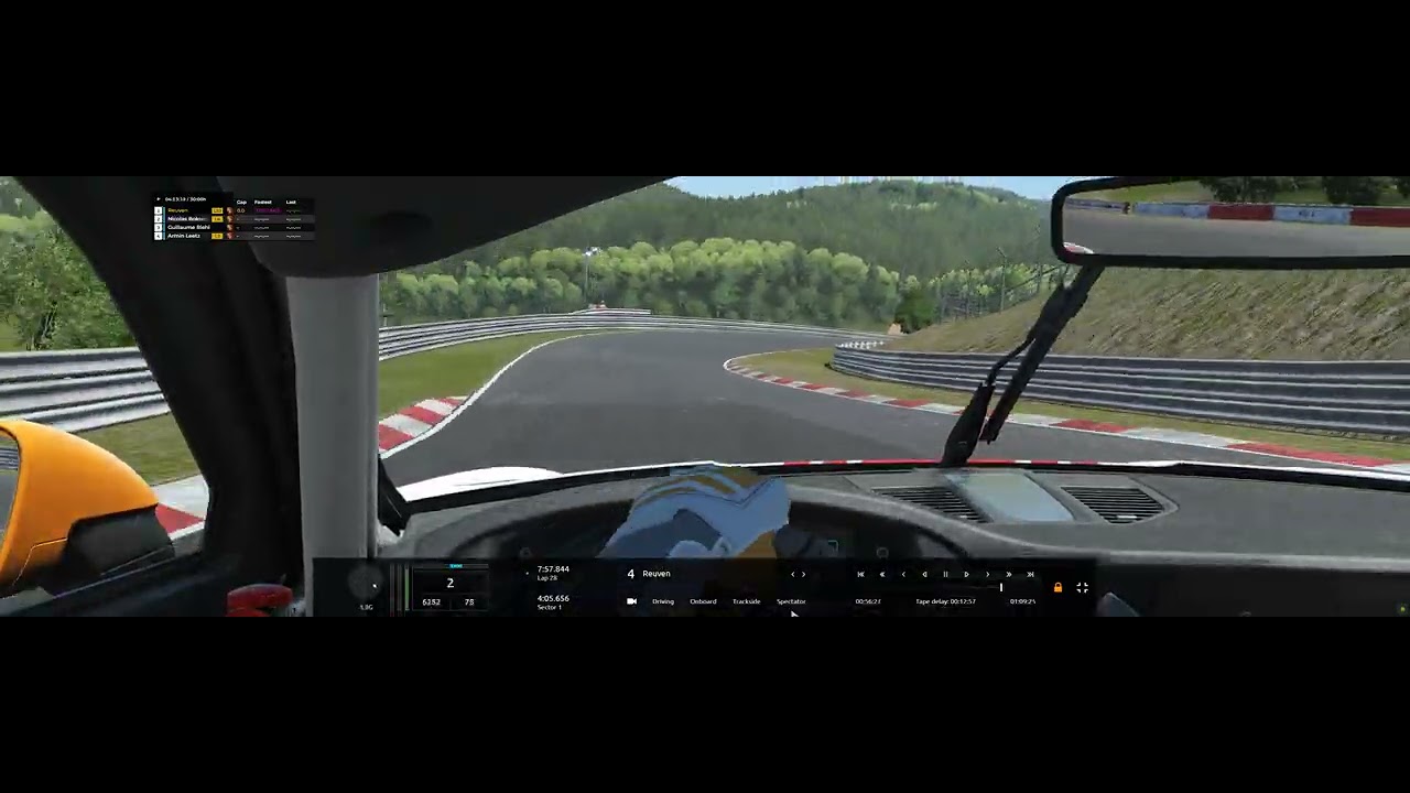 [rFactor2] LFM - Nurburgring Endurenace Layout - Porsche GT3 992 Cup - Hotlap - 7:57.843