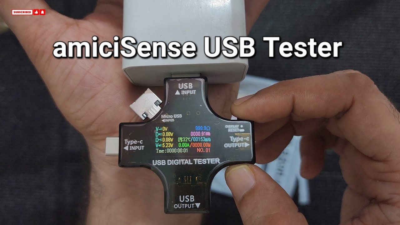 amiciSense USB Tester - Product Review & Testing