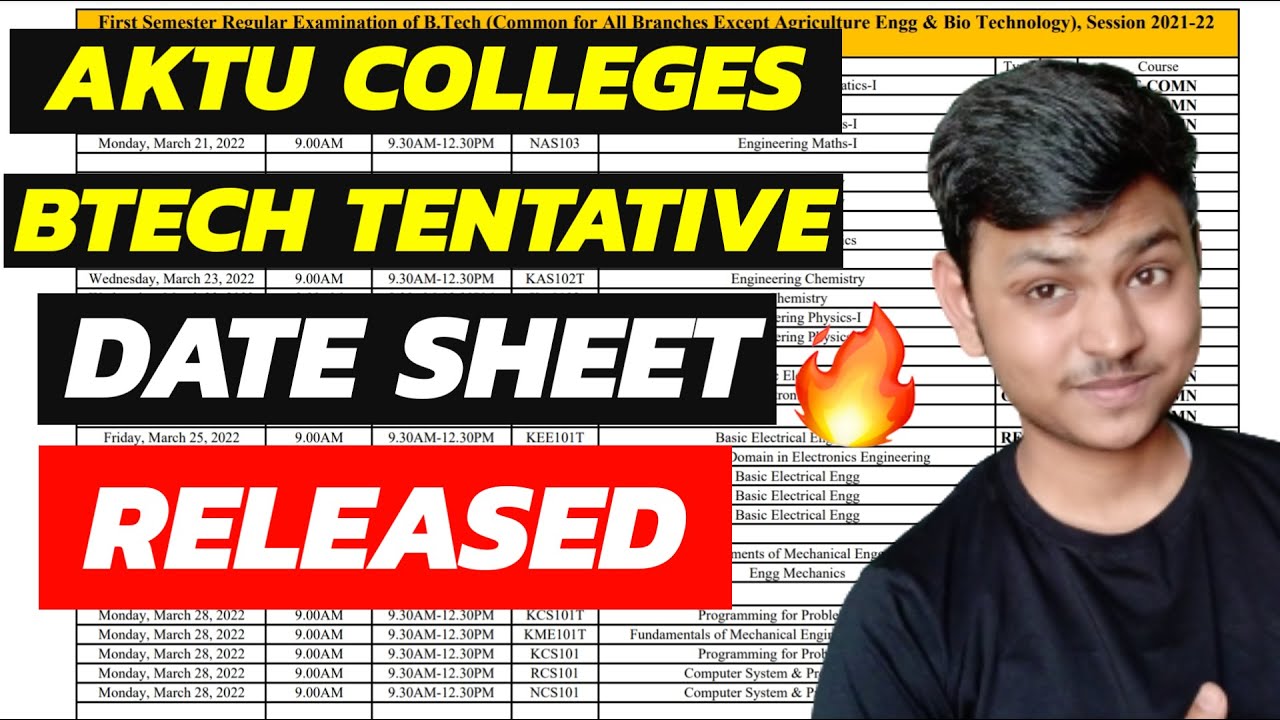 Aktu btech 1st year exam date 2021 || Aktu Latest News || Aktu Today News