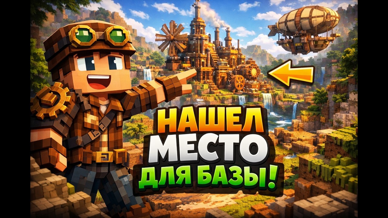 #1 Ламповый SteamPunk (SP). Нашел место для базы?