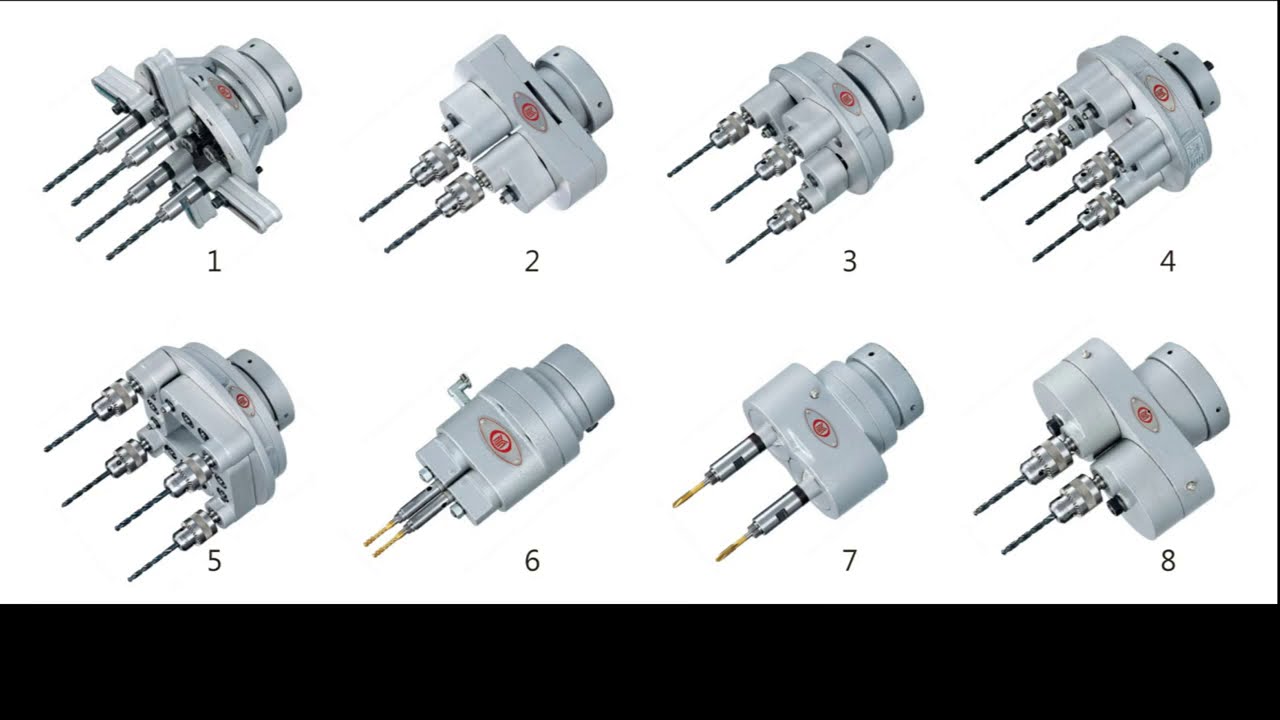 多軸鑽孔機/多軸攻牙機 Multiple spindle head drilling machine & tapping machine