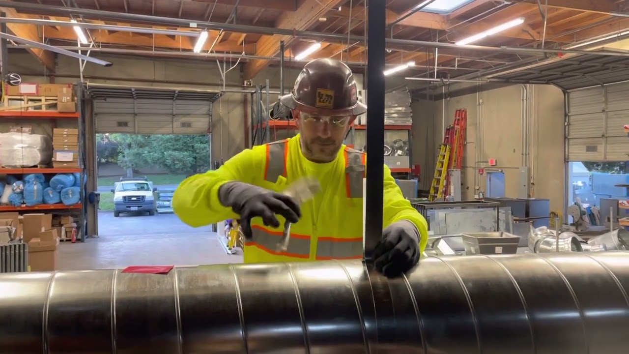 Spiral Duct Strapping B&M Core Procedure #