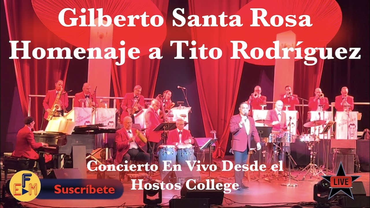 Gilberto Santa Rosa en Concierto Homenaje a Tito Rodríguez EN VIVO...
