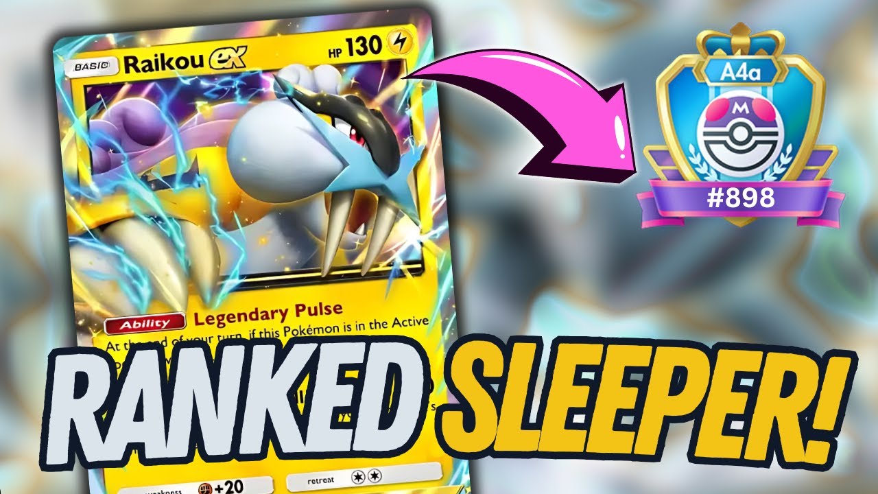 THIS Raikou Deck got me to the TOP 800 in Pocket Ranked | TCG Pocket