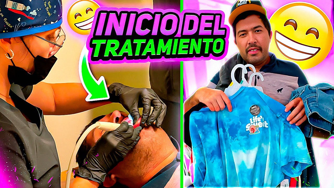 FUIMOS DE COMPRAS y a su PRIMERA LIMPIEZA DENTAL