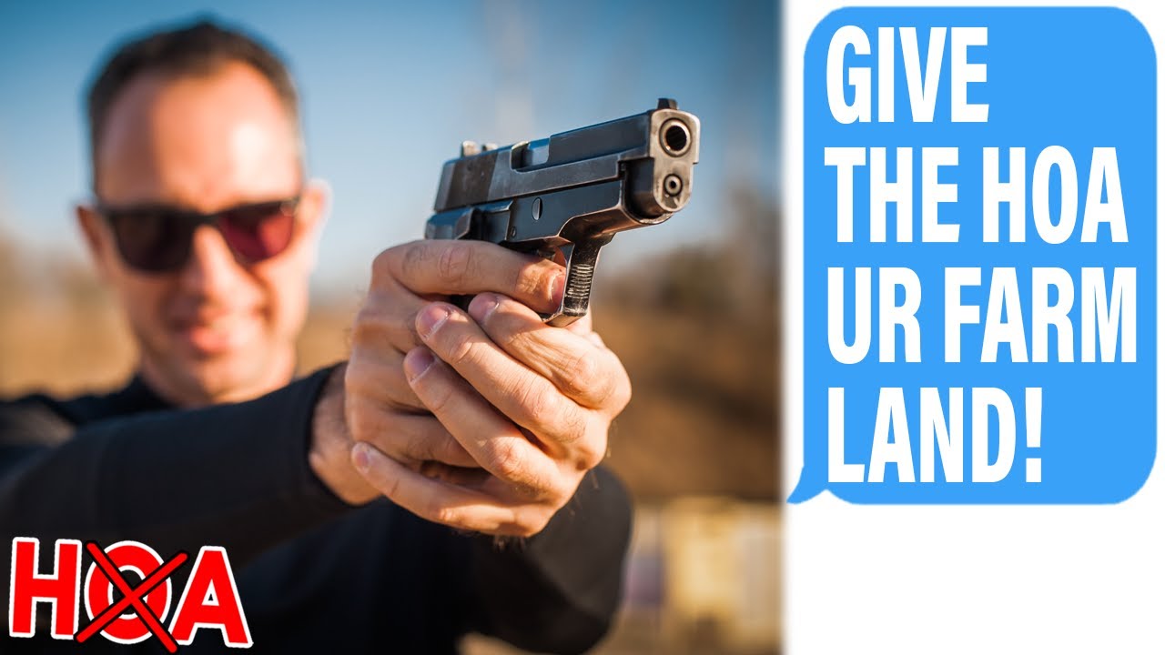 HOA President SHOOTs Farm Animals & Calls Police On Farmer! STEALS His Property!