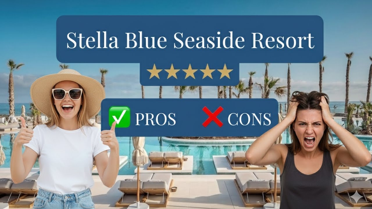 Stella Blue Seaside Resort 5*, Crete - ✅ PROS ❌ CONS