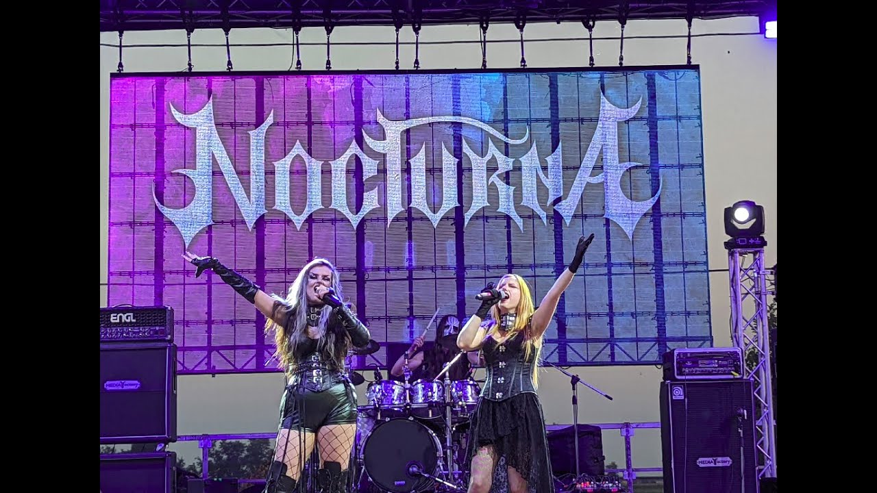 Nocturna - Daughters Of The Night live & lyrics, Malpaga 26.07.24