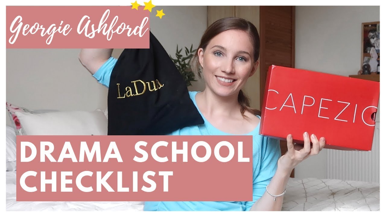 BACK TO DRAMA SCHOOL CHECKLIST | Dancewear, Shoes & a Heck Load of Stationary | Georgie Ashford