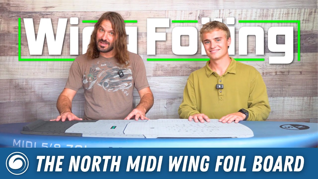 Доска North Midi Wing Foil | Средней длины с высокопроизводительной ДНК