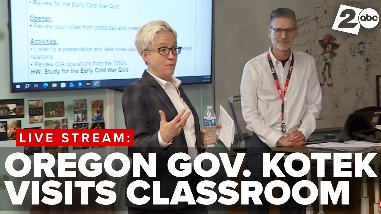 Gov. Tina Kotek announces progress on cell phone prohibition across Oregon school districts