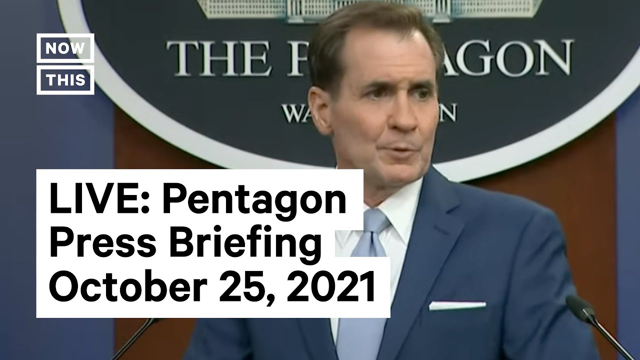 Pentagon Press Secretary John Kirby Holds Press Briefing | LIVE